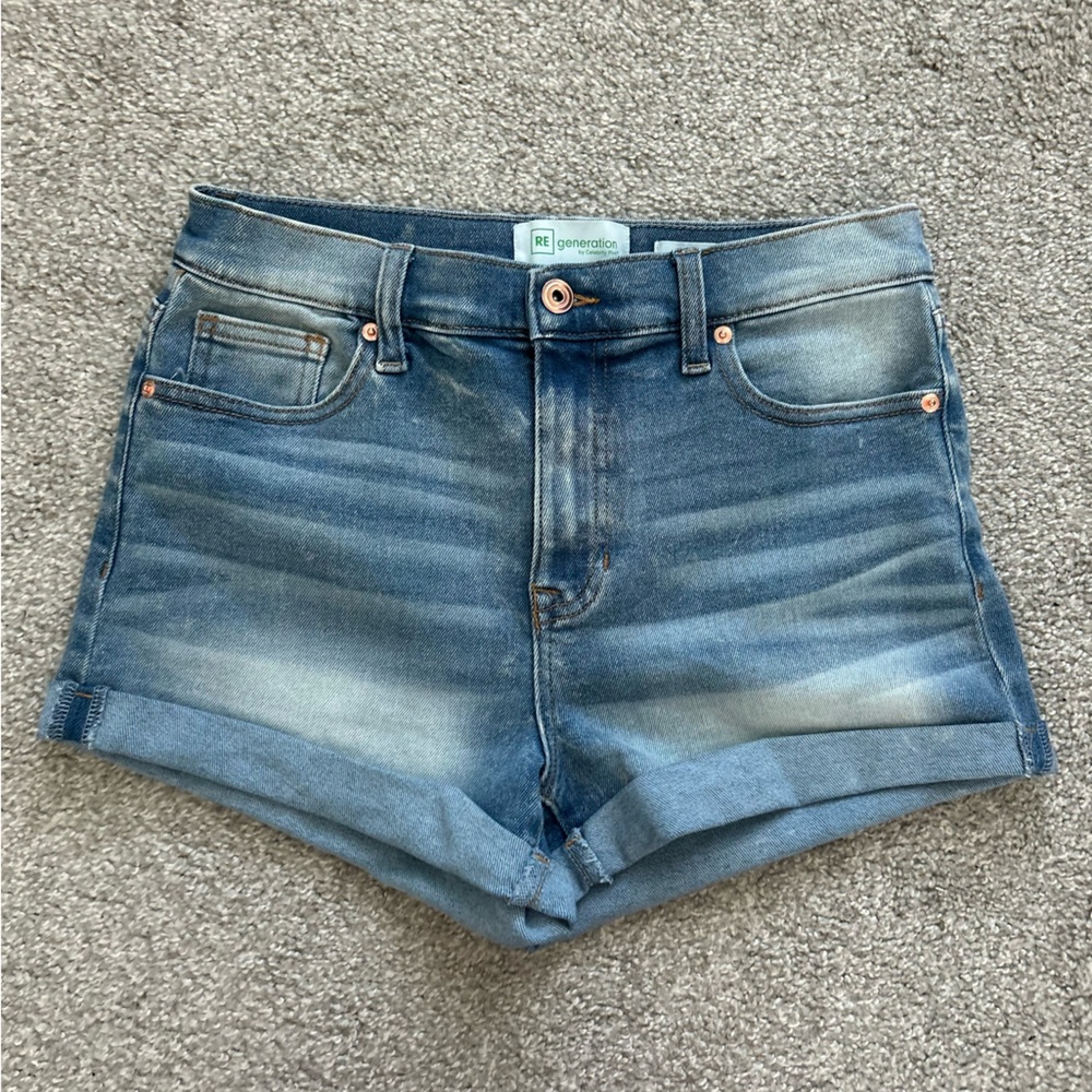 Denim Blue Women's Shorts